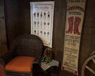 Rattan chair