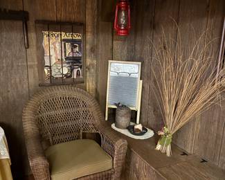 Various antique pieces.