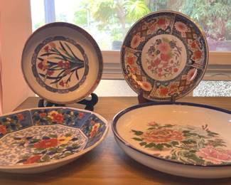 NFF011 - Antique Decorative Porcelain Plates