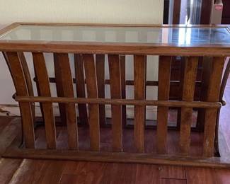 NFF038 - Stylish Wooden Console Table 