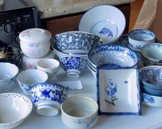 NFF115- Beautiful Vintage Japanese, Korean, And Chinese Bowls 