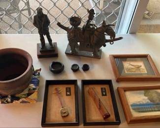 NFF051 - Antique Decorative Statues And Paintings