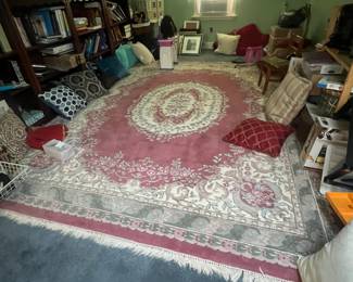 There are 86 Persian and Indian rugs 