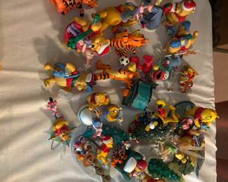 Winnie the Pooh Christmas ornaments hallmark