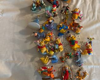 Winnie the Pooh Christmas ornaments hallmark