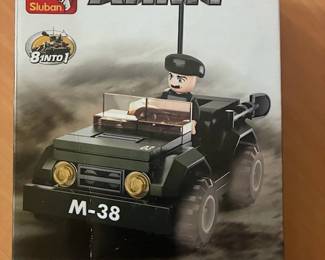 Lego like construction set