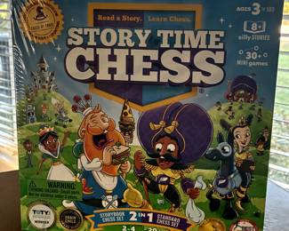 Great Christmas gifts...Brand new Chess set and book.