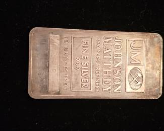10 oz .999 Silver bar