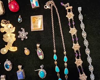 Assorted Sterling jewelry 