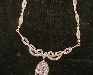 Gorgeous Sterling necklace 