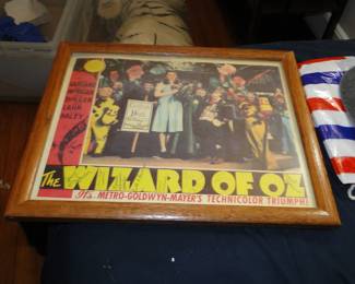 Wizard of Oz signed by 7 Munchkins
