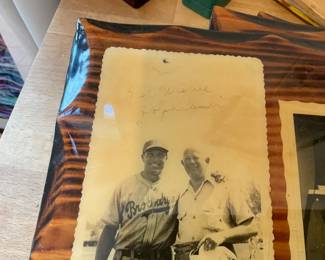 Brooklyn dodgers autograph Dolph Camilli