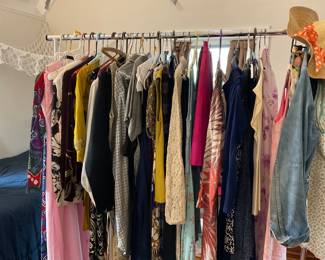 Vintage and newer clothes