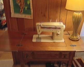 vintage Singer sewing machine