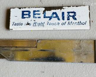 Vintage advertising memorabilia,. Pacific Handy Cutter advertising Bel-Air.