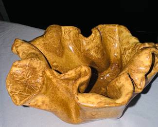 Handmade Freeform bowl unsigned