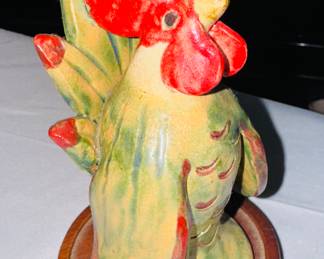 Handmade rooster by Steve Turpin