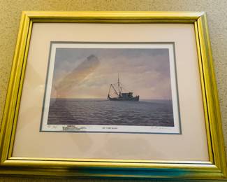 Butler Brown sign and numbered print