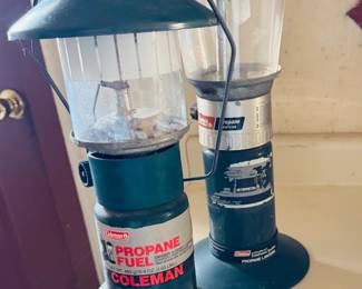 2  COLEMAN lanterns