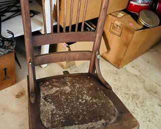
Pressed back rocker