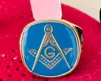Stainless steel Masons ring
