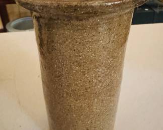 Hand turned to vase