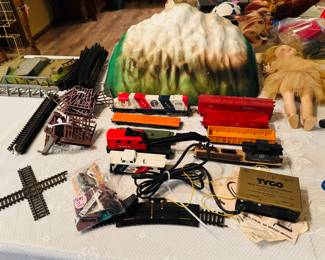 Vintage Tyco model train