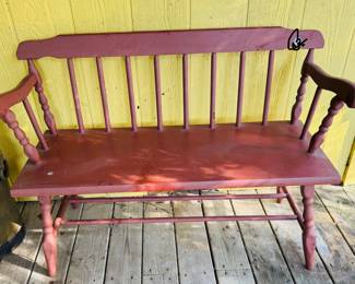 Vintage Deacon’s bench