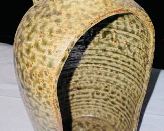 Handmade candle jug by Clete  and Billie Meaders