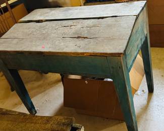 Primitive desk from Fitzgerald, Georgia