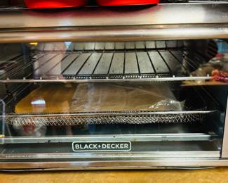 Black and decker toaster oven