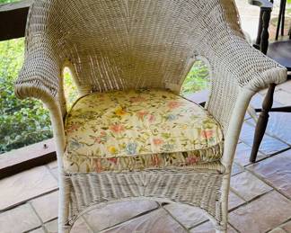 Wicker chair