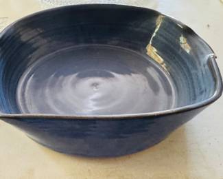 Hand turned, signed and dated Pottery Frogtown, Pottery, North Carolina