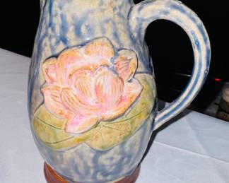 Handmade lotus picture by Mary Jean Jessup