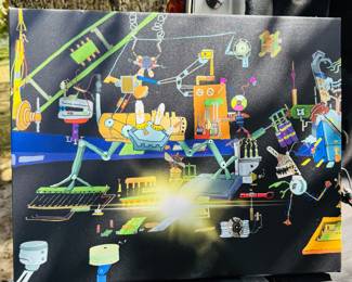 By local artist, Mark Witherington