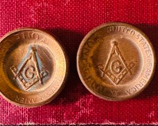 Vintage Masonic items