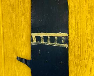 Blue devil by renowned folk artist, RA Miller
