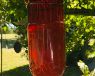 Hummingbird feeder