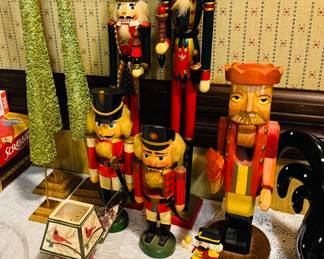 Nutcrackers and other Christmas items