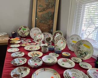 Hand painted China from France, Germany,  Austria, Japan, 