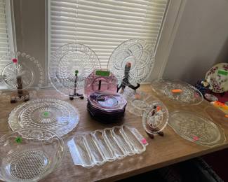 Artistic cake plates & platters