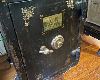 Historic Floor Safe used by Smith's Drug Store in Peoria (McClure & Knoxville).