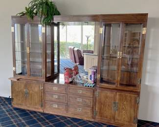Here is another display cabinet set