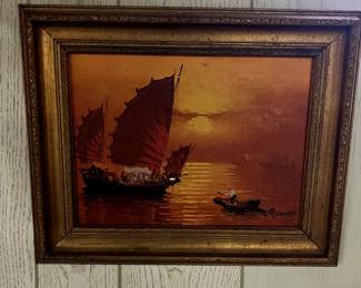 Vintage paintning