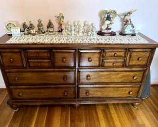 Solid wood dresser