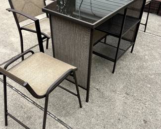 Outdoor bar furniture