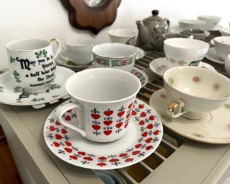 Vintage tea cups