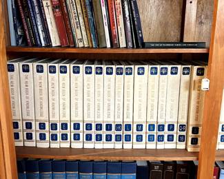 Vintage books and encylopedia