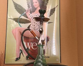WEEDS POSTER, HOOKAH