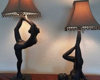 DANCING GIRLS LAMPS